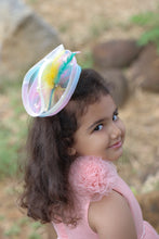 Load image into Gallery viewer, Cinderella Fascinator bottle green
