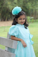Load image into Gallery viewer, Ariel Fascinator peach