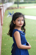 Load image into Gallery viewer, Sky Blue Aurora Fascinator