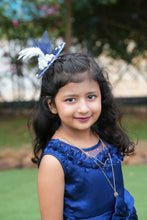 Load image into Gallery viewer, Sky Blue Aurora Fascinator
