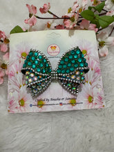 Load image into Gallery viewer, Moonlit Dazzle Bow Rama Green