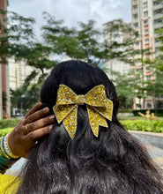 Load image into Gallery viewer, Starry Night Bow Yellow