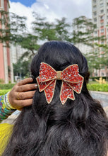 Load image into Gallery viewer, Starry Night Bow Orange