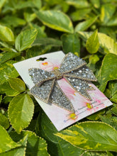 Load image into Gallery viewer, Starry Night Bow Silver