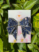 Load image into Gallery viewer, Starry Night Bow Blue