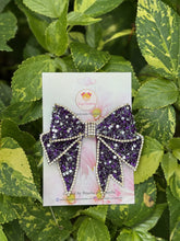 Load image into Gallery viewer, Starry Night Bow Purple