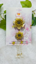 Load image into Gallery viewer, Royal Kundan Kasu Clip Yellow