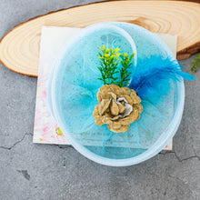 Load image into Gallery viewer, Sofia Fascinator sky blue
