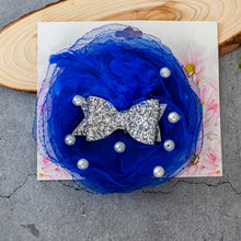 Load image into Gallery viewer, Belle Fascinator Royal Blue