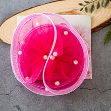 Load image into Gallery viewer, Cinderella Fascinator dark pink