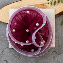 Load image into Gallery viewer, Cinderella Fascinator wine