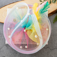 Load image into Gallery viewer, Cinderella Fascinator rainbow