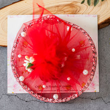 Load image into Gallery viewer, Red Aurora Fascinator