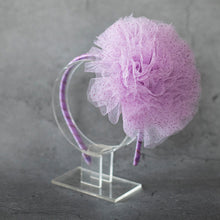 Load image into Gallery viewer, Ariel Fascinator lavender