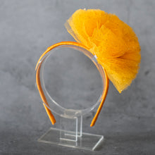 Load image into Gallery viewer, Ariel Fascinator yellow