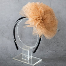 Load image into Gallery viewer, Ariel Fascinator gold