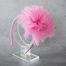 Load image into Gallery viewer, Ariel Fascinator bubble gum pink