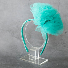 Load image into Gallery viewer, Ariel Fascinator sea green