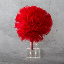 Load image into Gallery viewer, Ariel Fascinator dark red