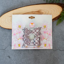 Load image into Gallery viewer, Glitter Mini Bows grey