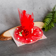 Load image into Gallery viewer, Red Aurora Fascinator