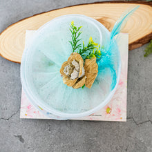 Load image into Gallery viewer, Sofia Fascinator baby blue