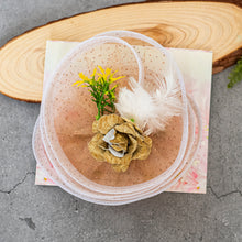 Load image into Gallery viewer, Sofia Fascinator gold