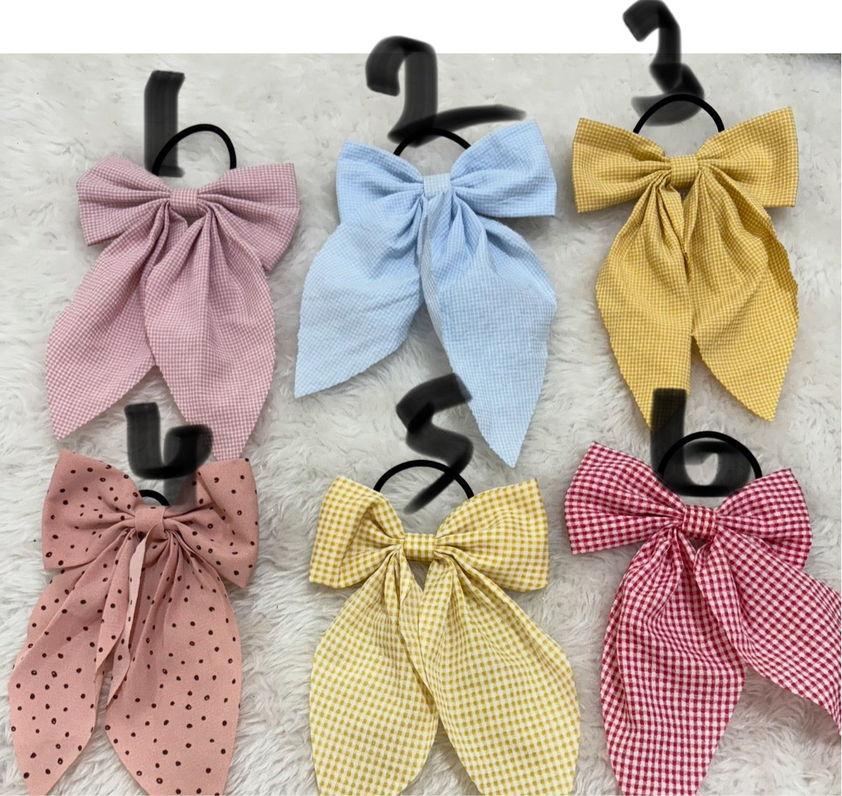Bow Scrunchies