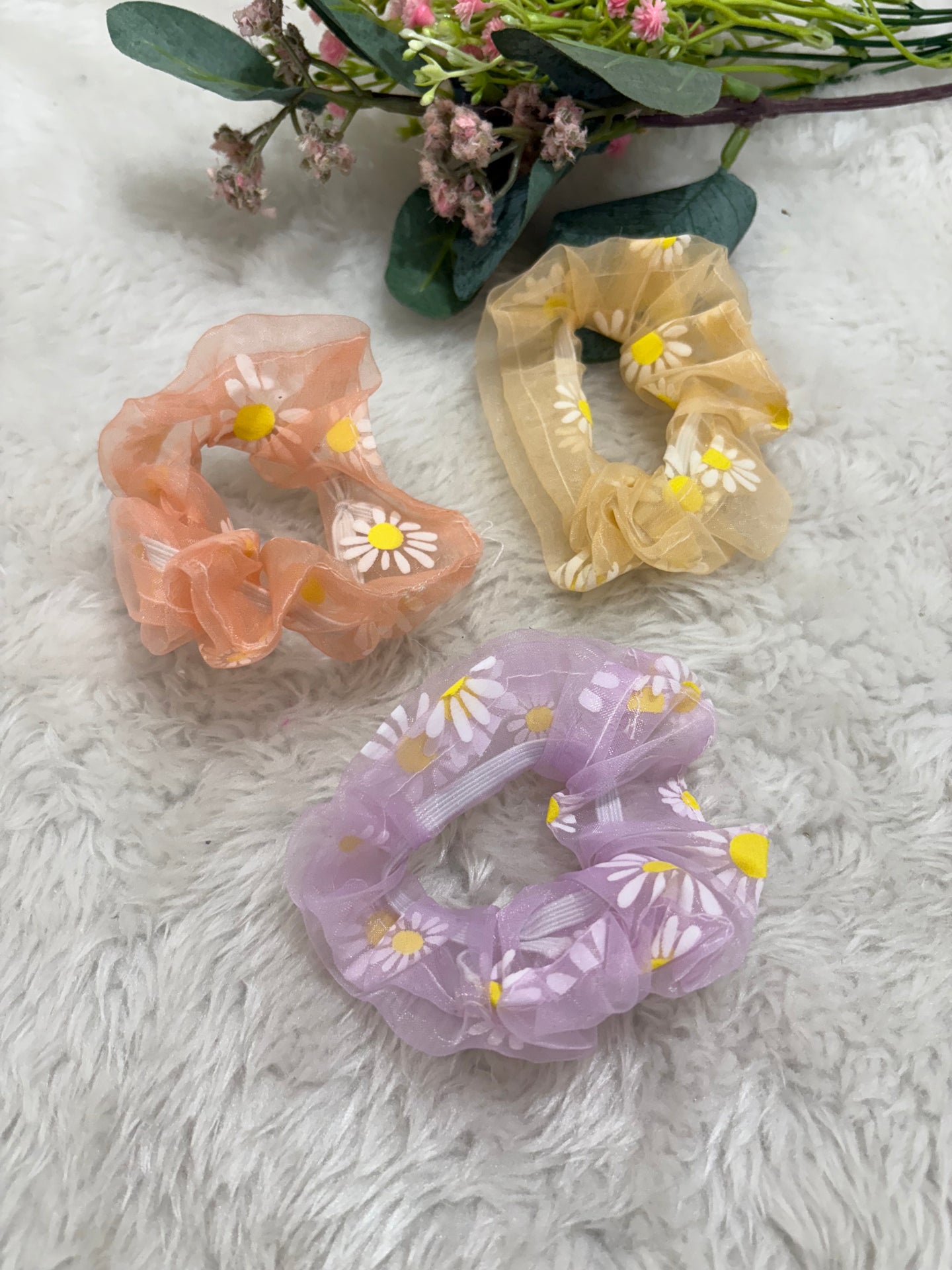 Organza Srunchie 3 pc set