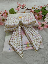 Load image into Gallery viewer, Celeste Pearl Bow Light Baby Pink
