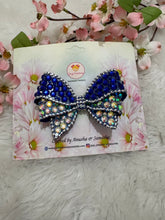 Load image into Gallery viewer, Moonlit Dazzle Bow Blue
