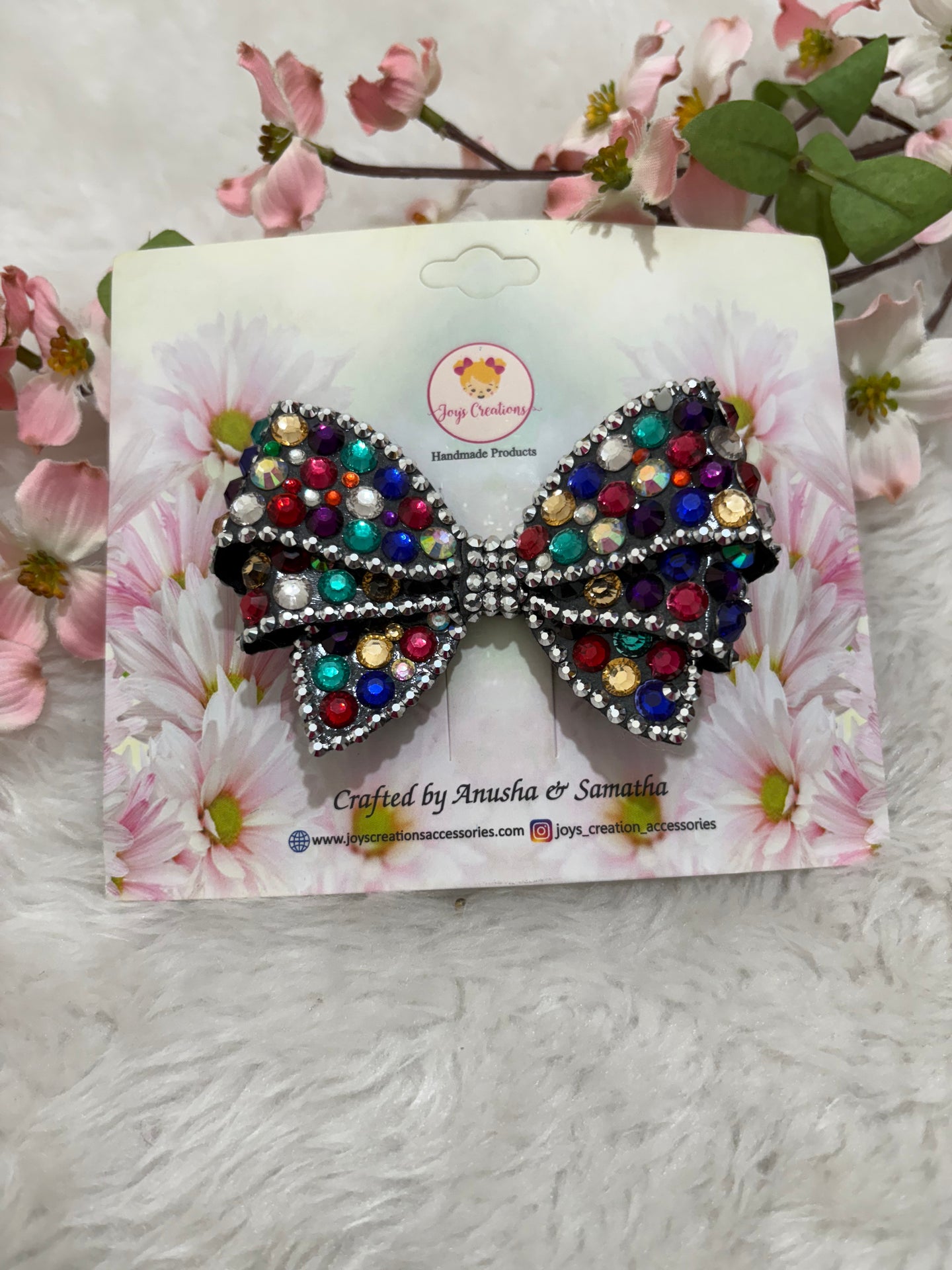Moonlit Dazzle Bow Multi