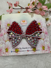 Load image into Gallery viewer, Moonlit Dazzle Bow Red
