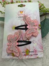 Load image into Gallery viewer, STONE BUTTERFLY BABY PINK
