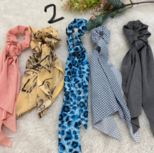 Load image into Gallery viewer, scarf scrunchie set 1

