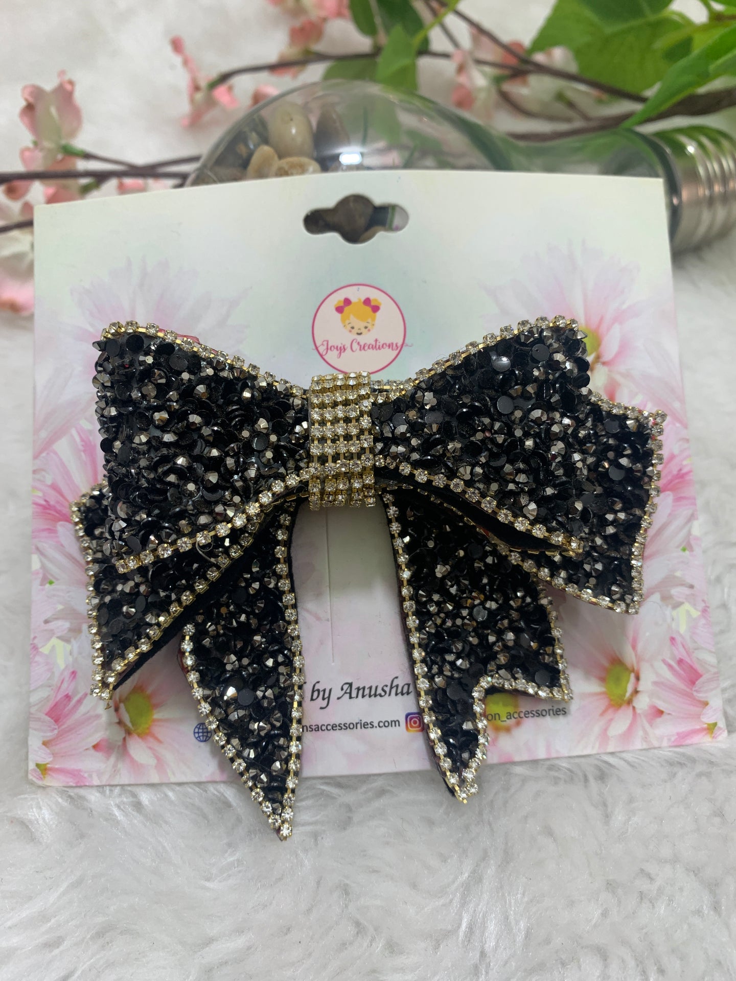 Black & Silver Crystal