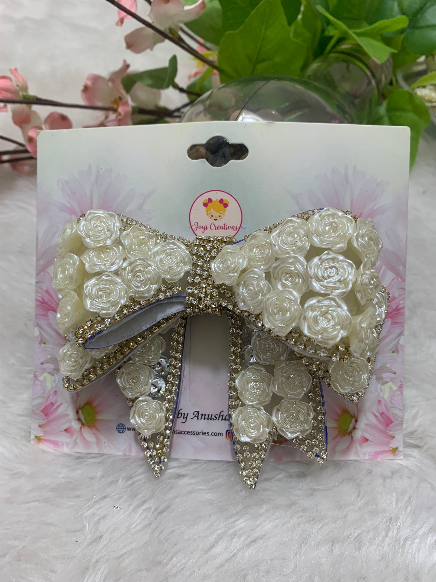 Rose Pearl Bejeweled