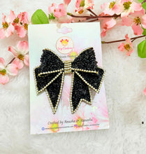 Load image into Gallery viewer, Starry Night Bow Mini Black
