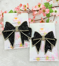 Load image into Gallery viewer, Starry Night Bow Mini Black
