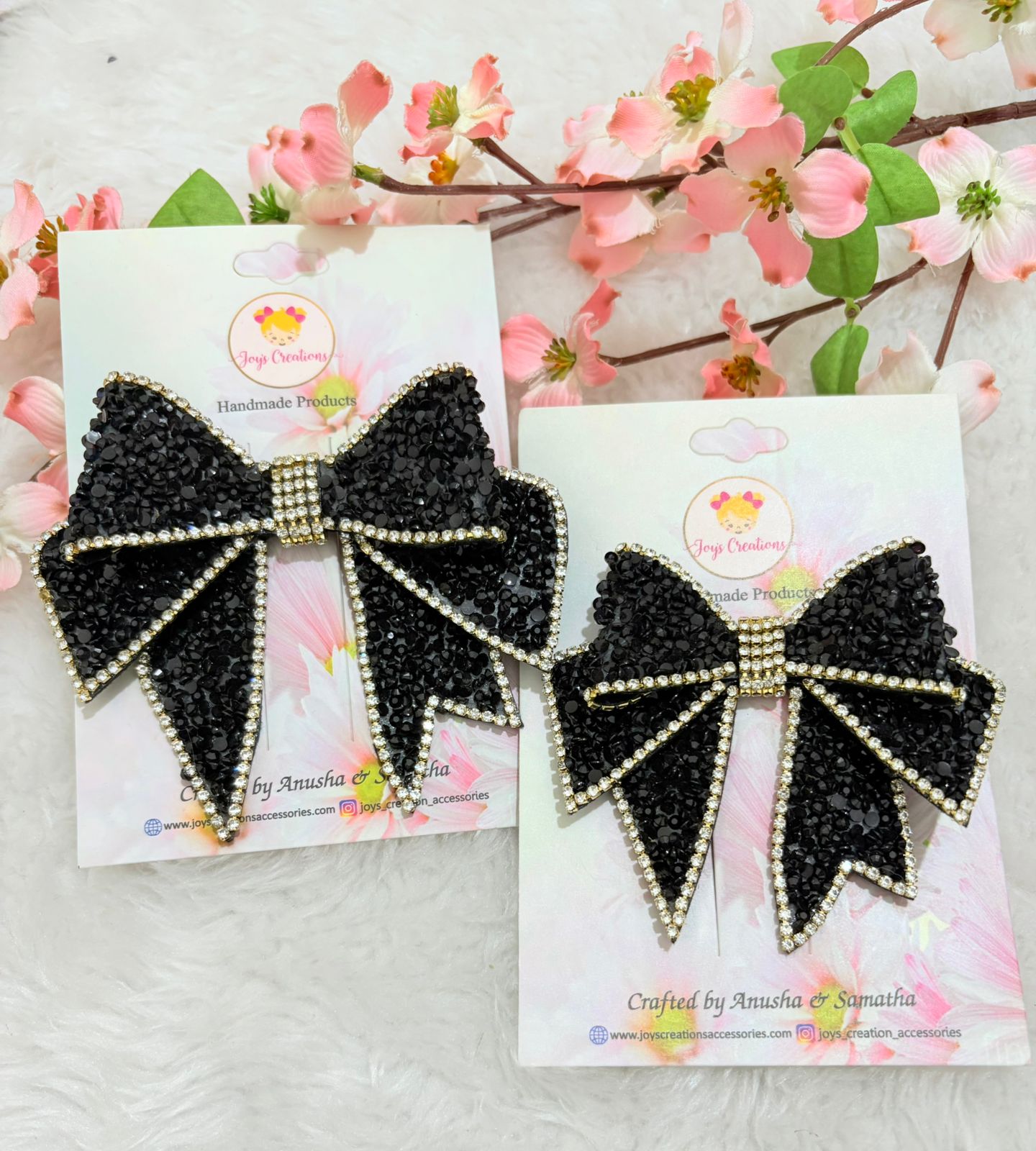 Starry Night Bow Mini Black