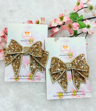 Load image into Gallery viewer, Starry Night Bow Mini Gold
