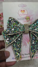 Load and play video in Gallery viewer, Starry Night Bow Mini Orange
