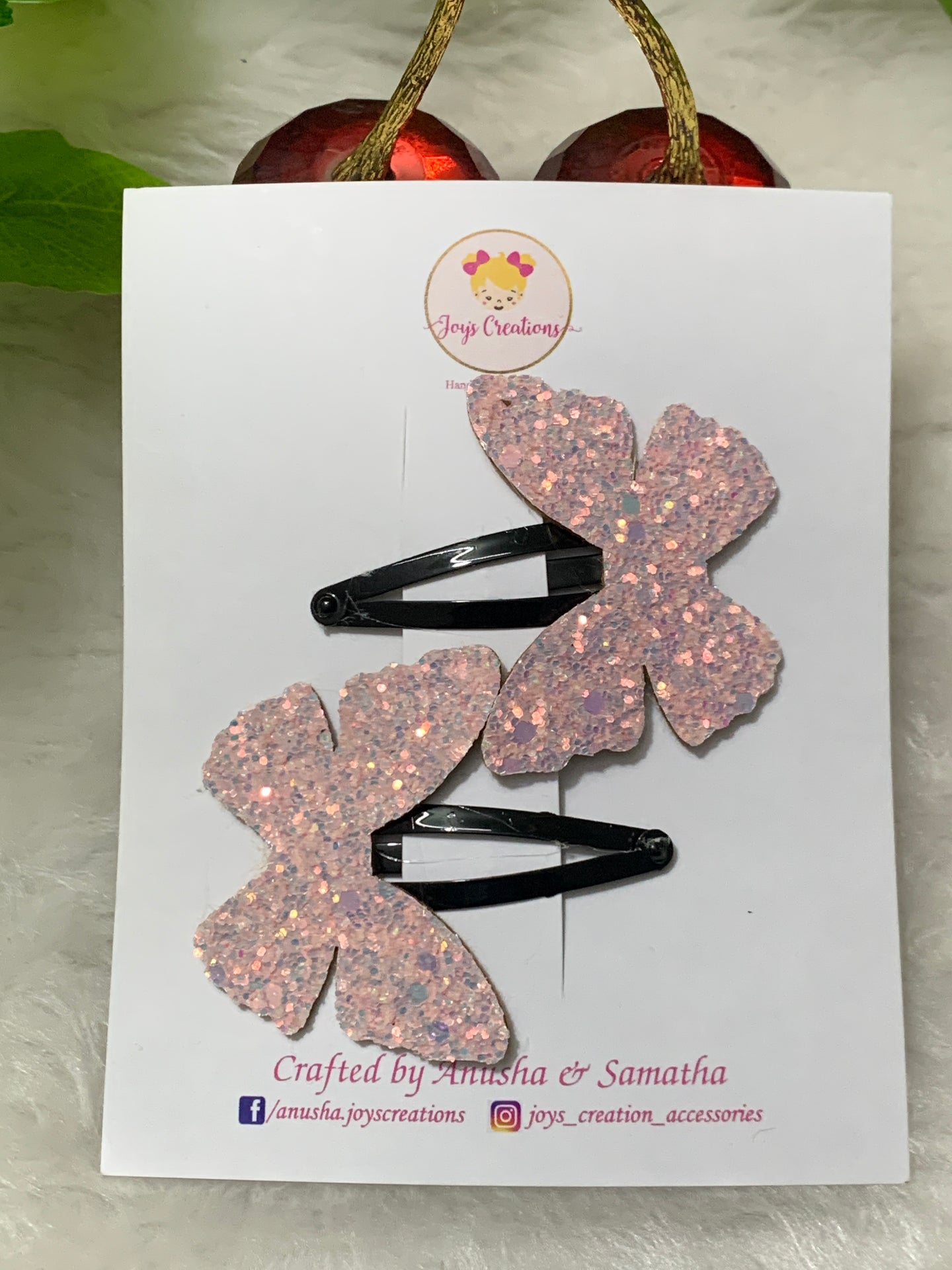 Pastel Pink Butterfly Tic Tacs