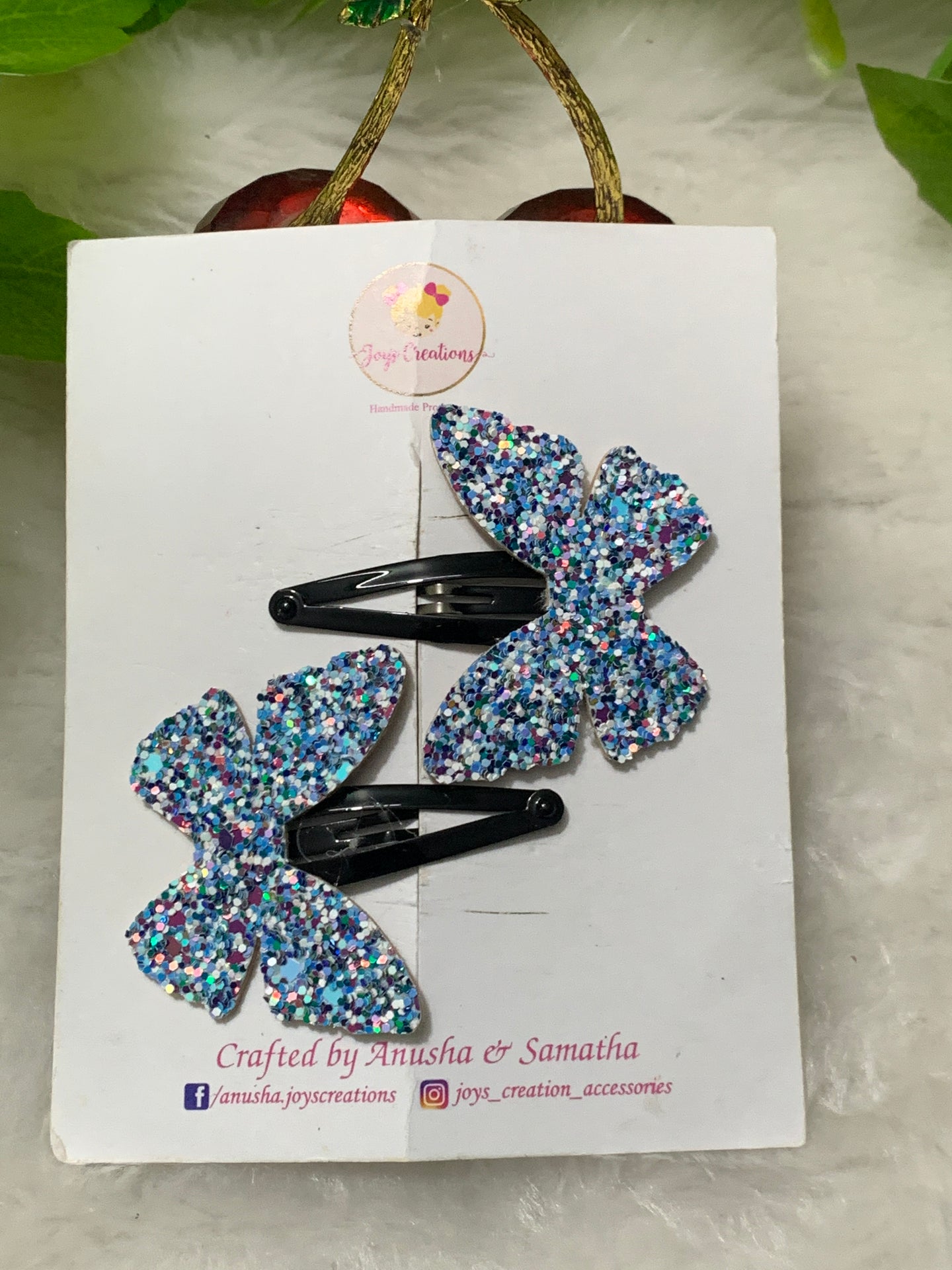 Blue Tinted Butterfly Tic Tacs