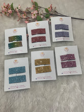 Load image into Gallery viewer, Lavendar Snap Clips
