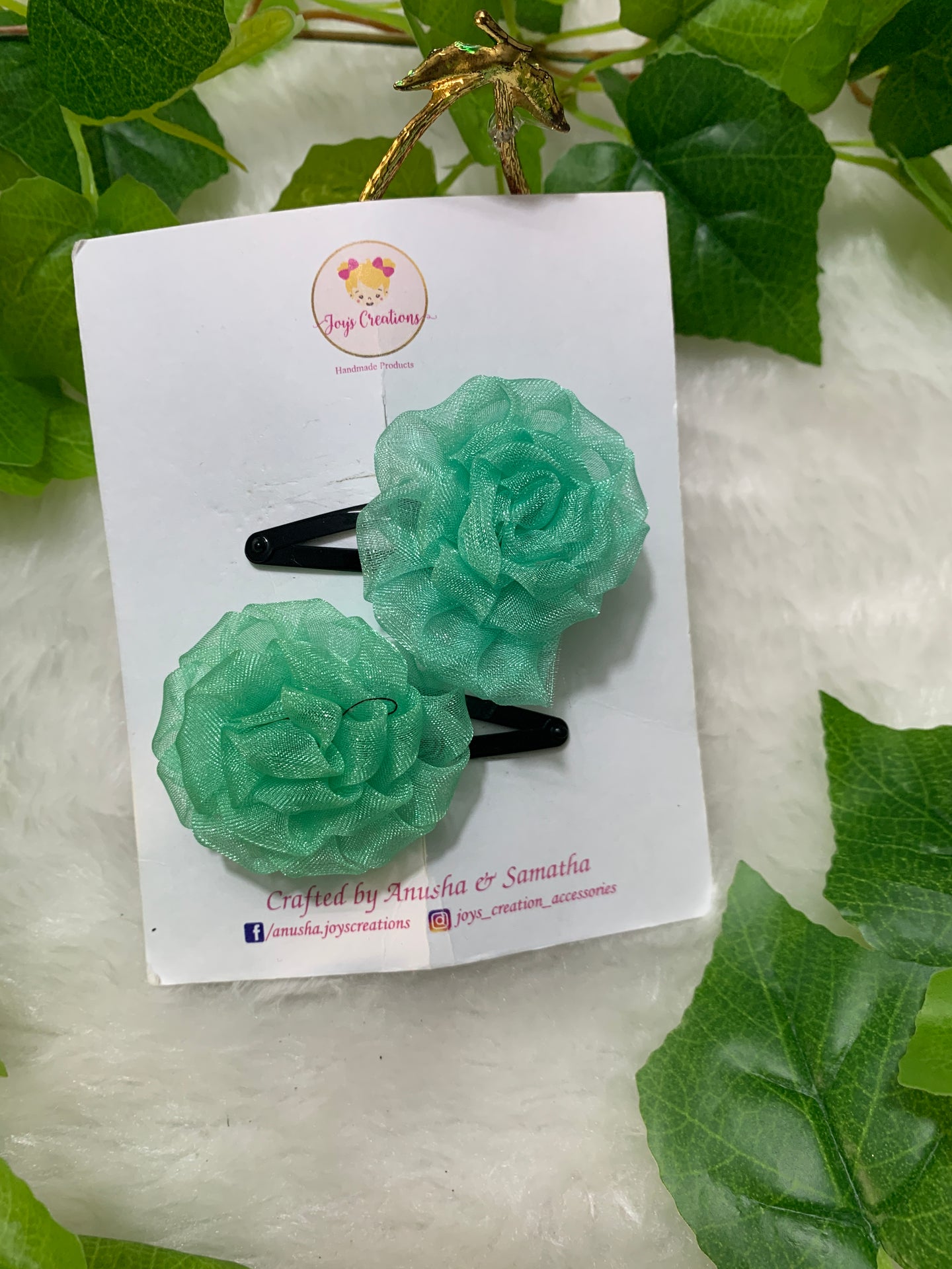 Green Organza Tic Tacs