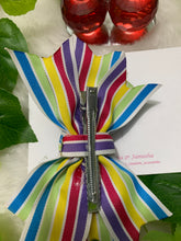 Load image into Gallery viewer, Rainbow Plain Princess Bow
