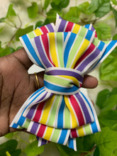 Load image into Gallery viewer, Rainbow Plain Princess Bow
