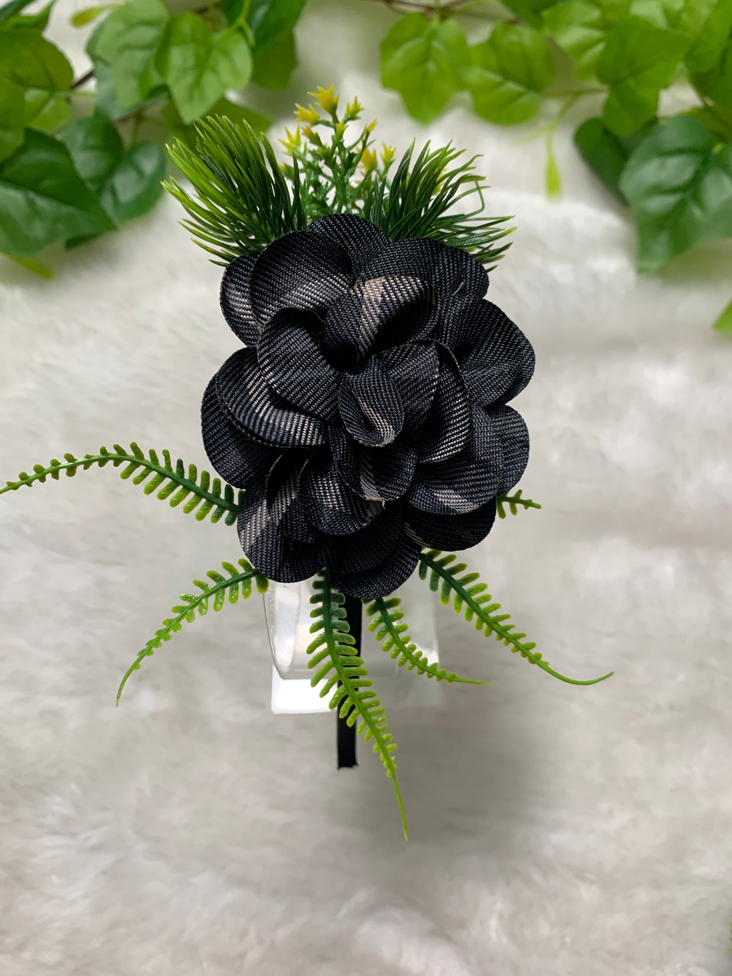 Black Wild Flower