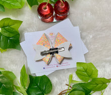 Load image into Gallery viewer, Peach Magical Unicorn  Bow
